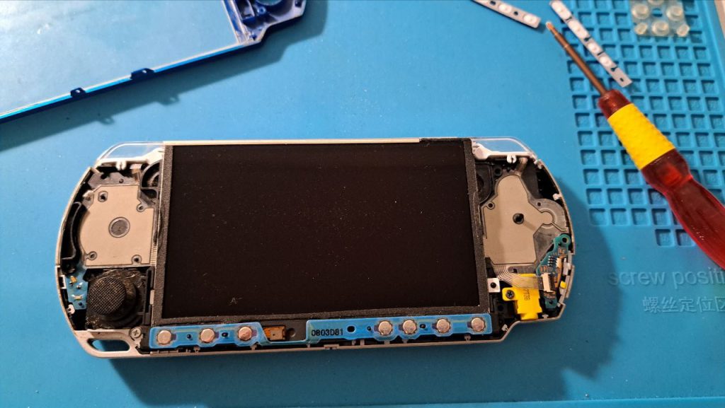 PSP ohne Frontplate